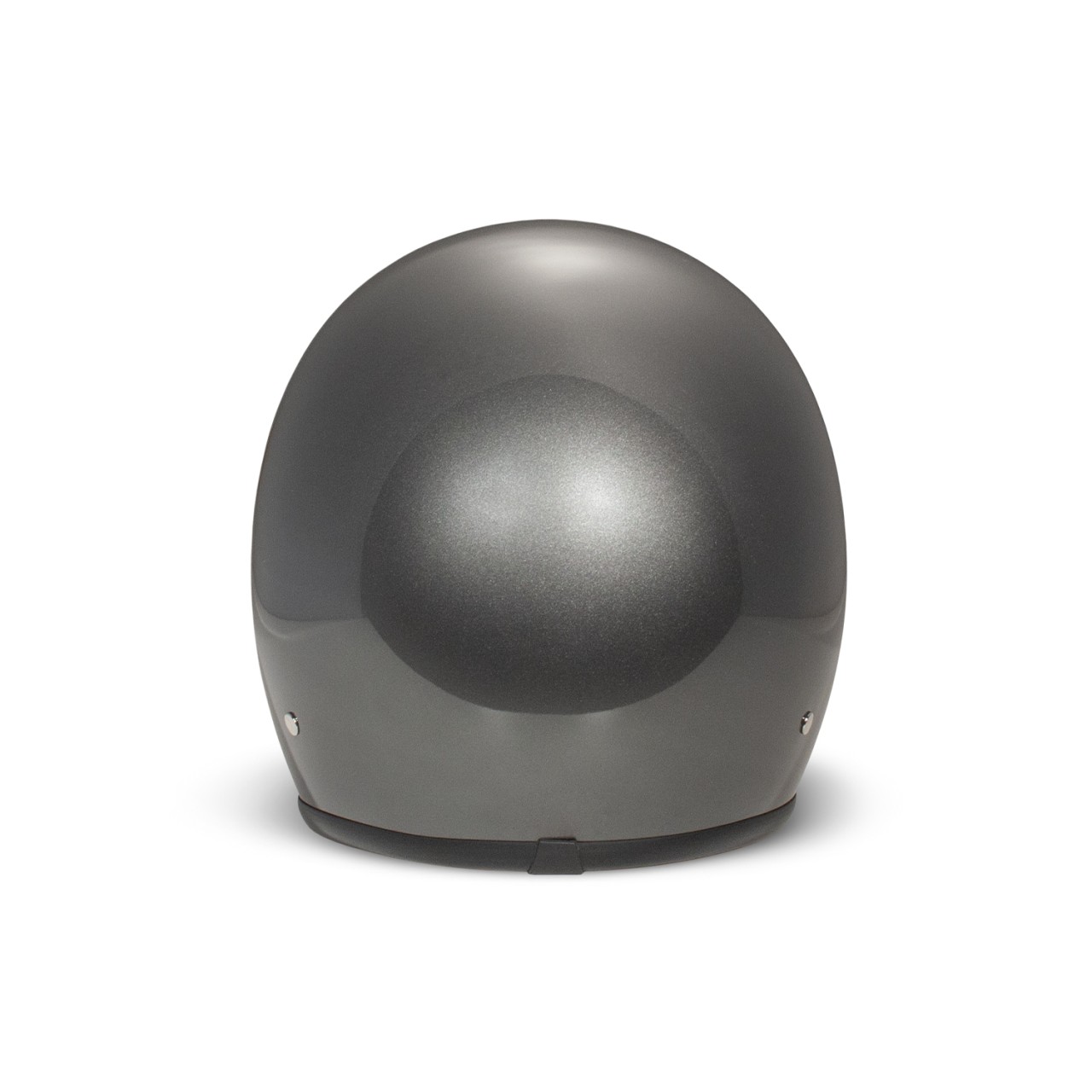 DMD Jethelm Retro, grau, glänzend, Metallic Grey, Fiberglas, ECE 22.06