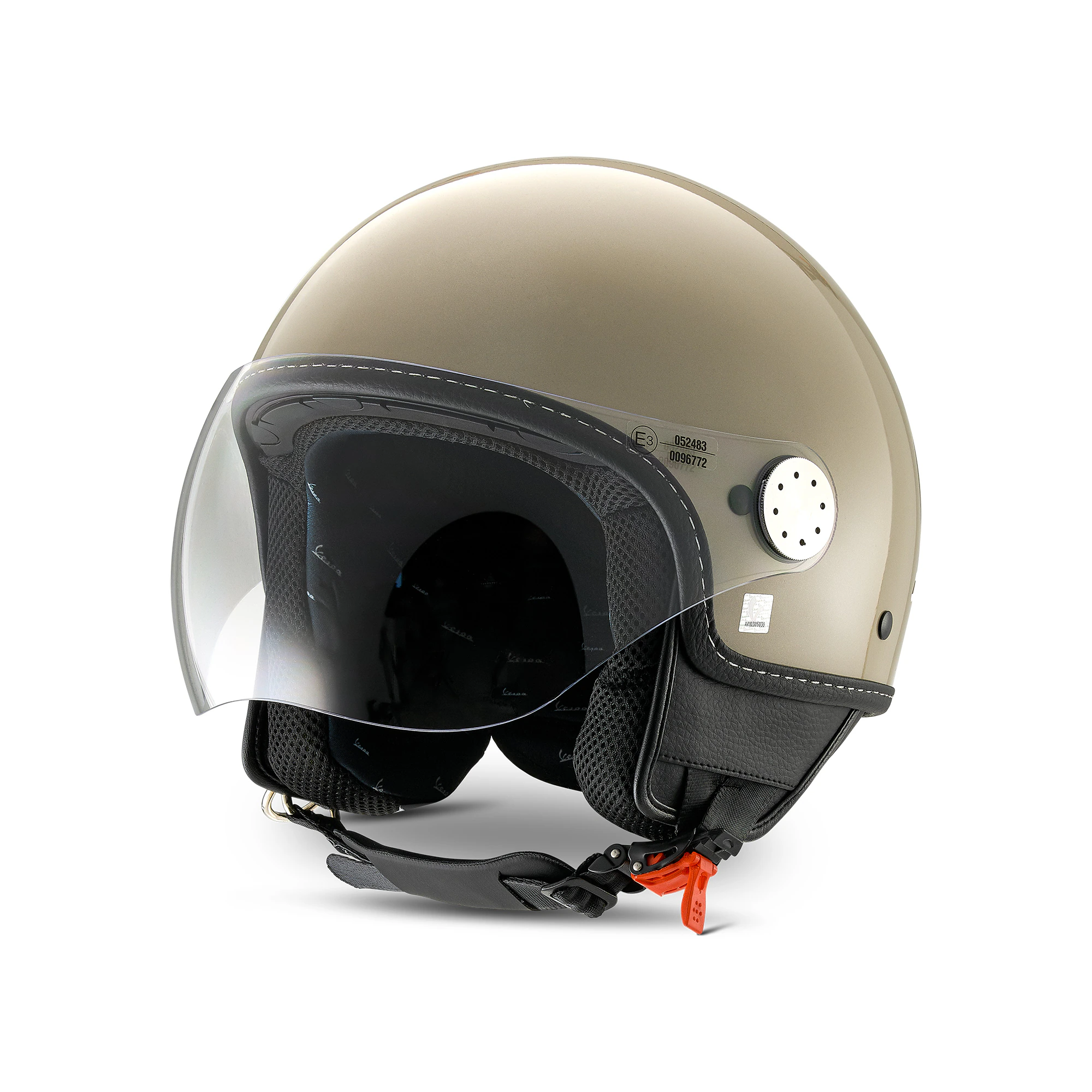 Vespa Jethelm Visor 4.0 beige avvolgente