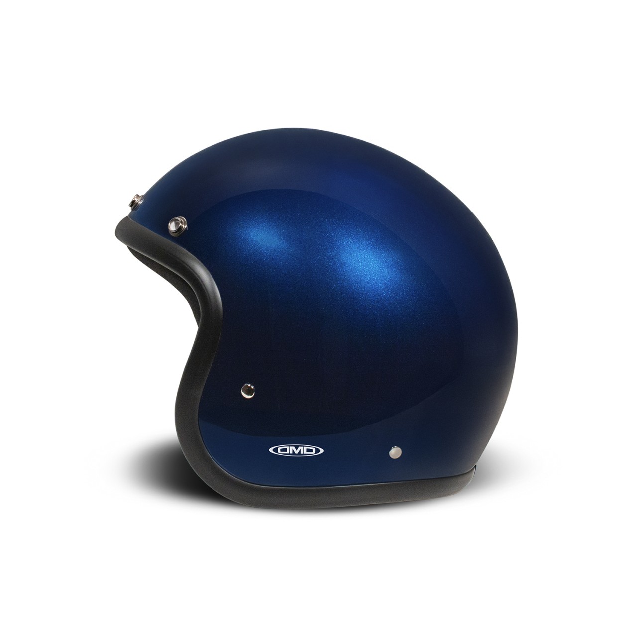 DMD Jethelm Retro, blau, glitter, Deep Blue, Fiberglas, ECE 22.06