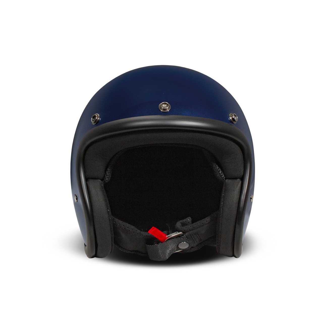 DMD Jethelm Retro, blau, glitter, Deep Blue, Fiberglas, ECE 22.06