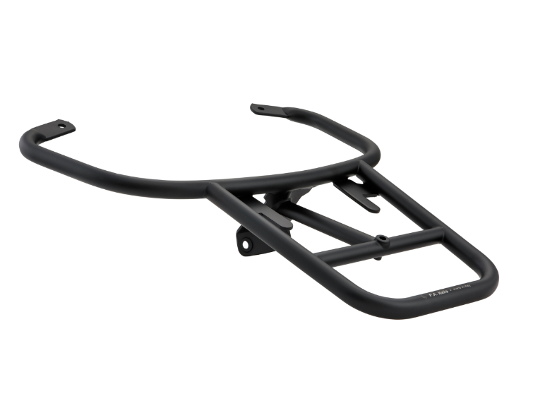 Gepäckbrücke hinten für Vespa LX /​LXV /​S 50-150ccm, schwarz