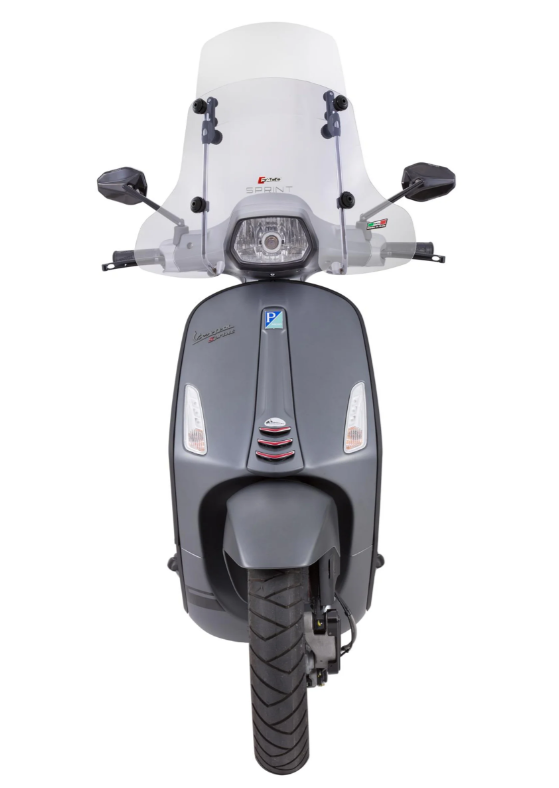Windschild Faco "Twin-Screen" für Vespa Sprint, klar