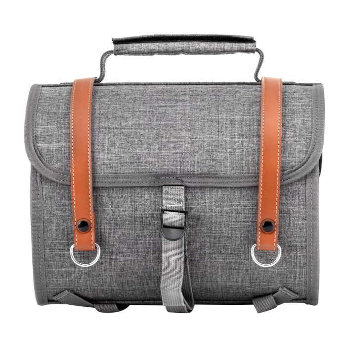 Tasche "Classic" klein für Vespa, Nylon, grau