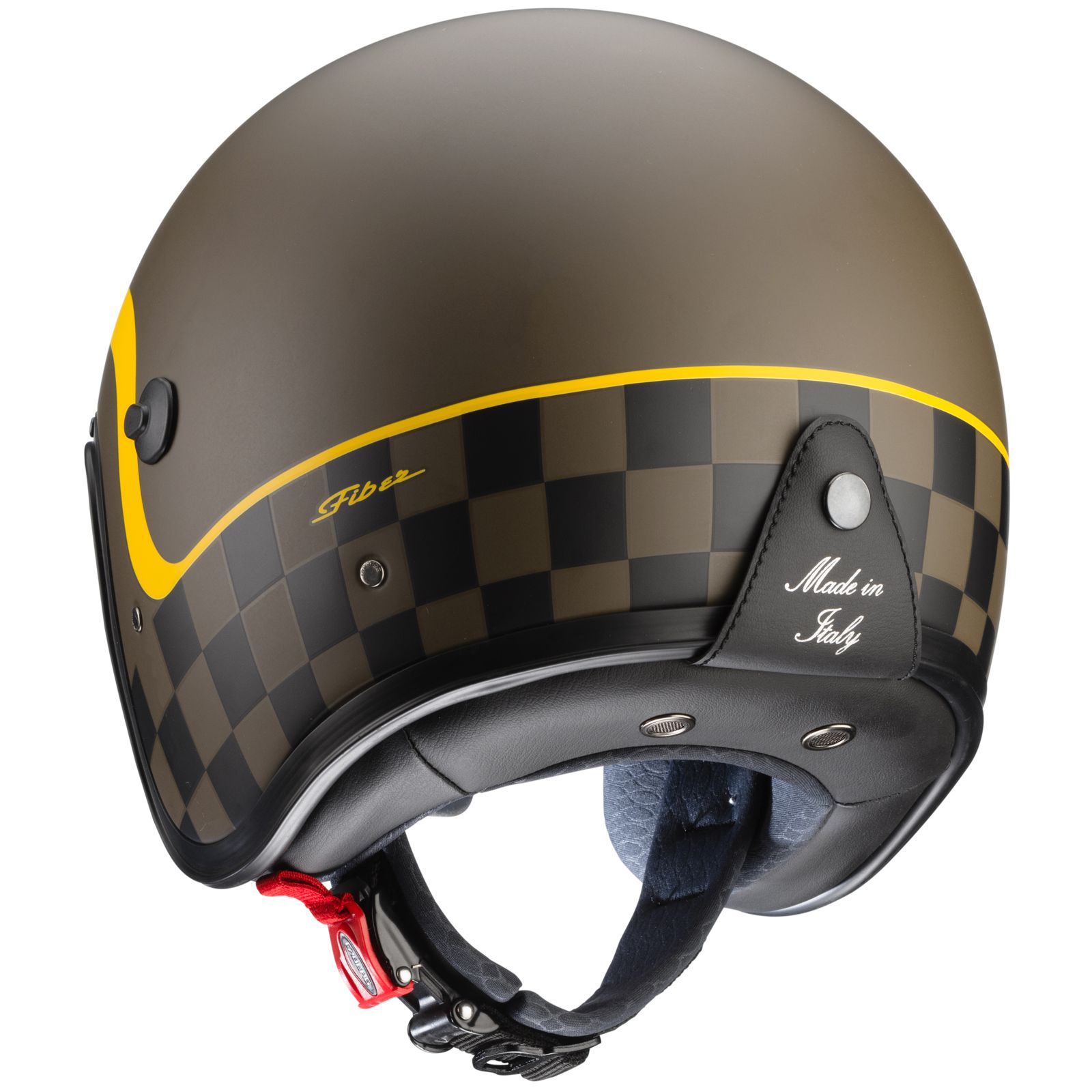 Caberg Helm Freeride Formula, matt-braun/mustard-gelb