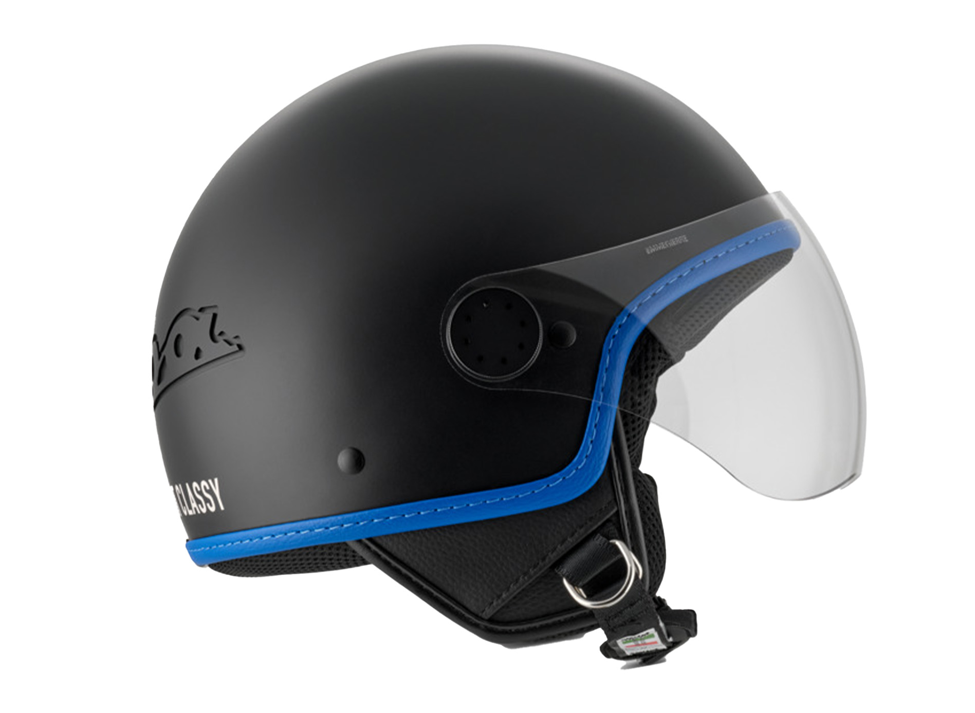 Vespa Jethelm Visor 4.0 DEC Blade schwarz matt