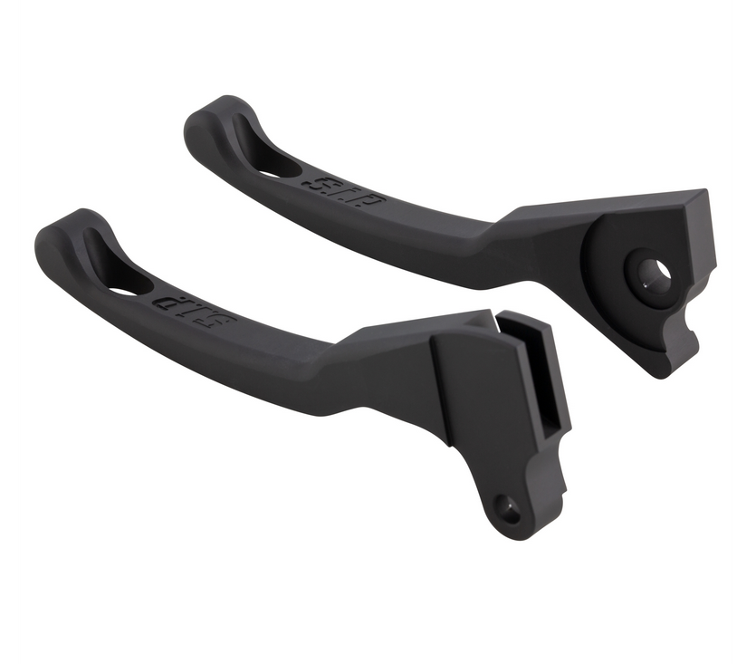 Sporthebel Set Bremse Shorty für Vespa LX /​LXV /​S /​Primavera /​Sprint 50-150ccm, schwarz matt