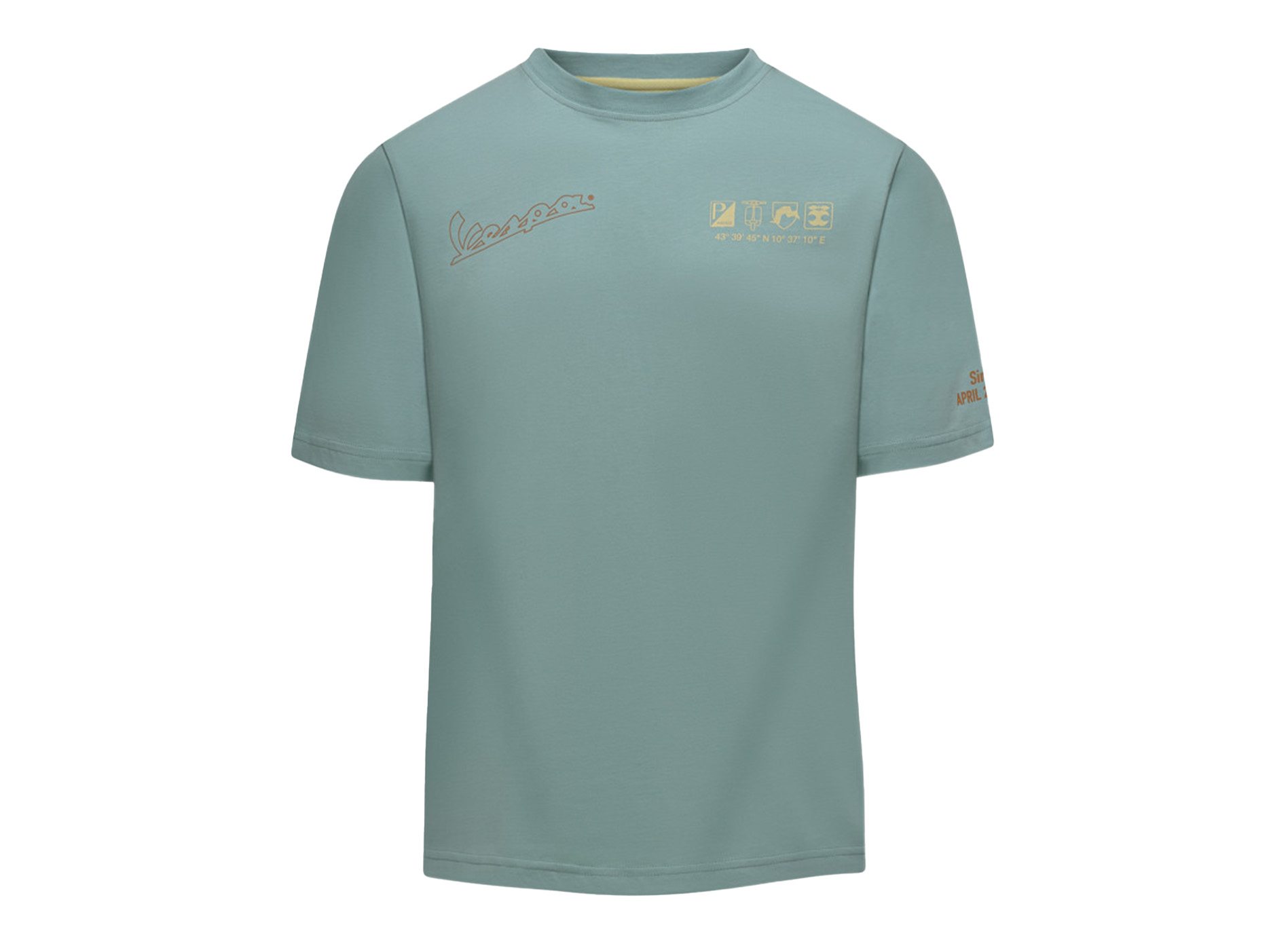Vespa T-Shirt Origin grün DEC-Kollektion