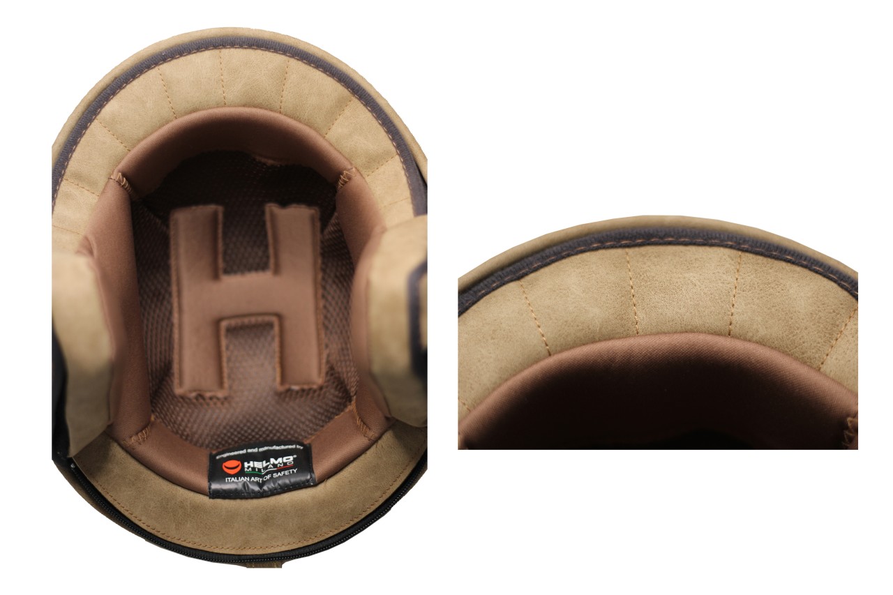 Helmo Milano Innenpolster beige für VaPensiero, Veloce