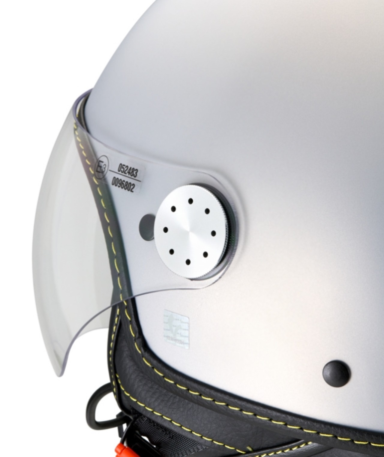 Vespa Jethelm Visor 4.0 Grigio Entusiasta Matt - Bluetooth