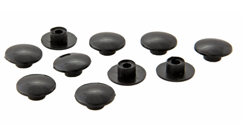 Abdeckkappe Radbolzen vorne oder hinten, schwarz