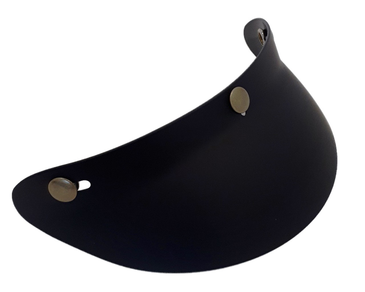 Helmo Milano Schirm für Audace Helm, schwarz matt