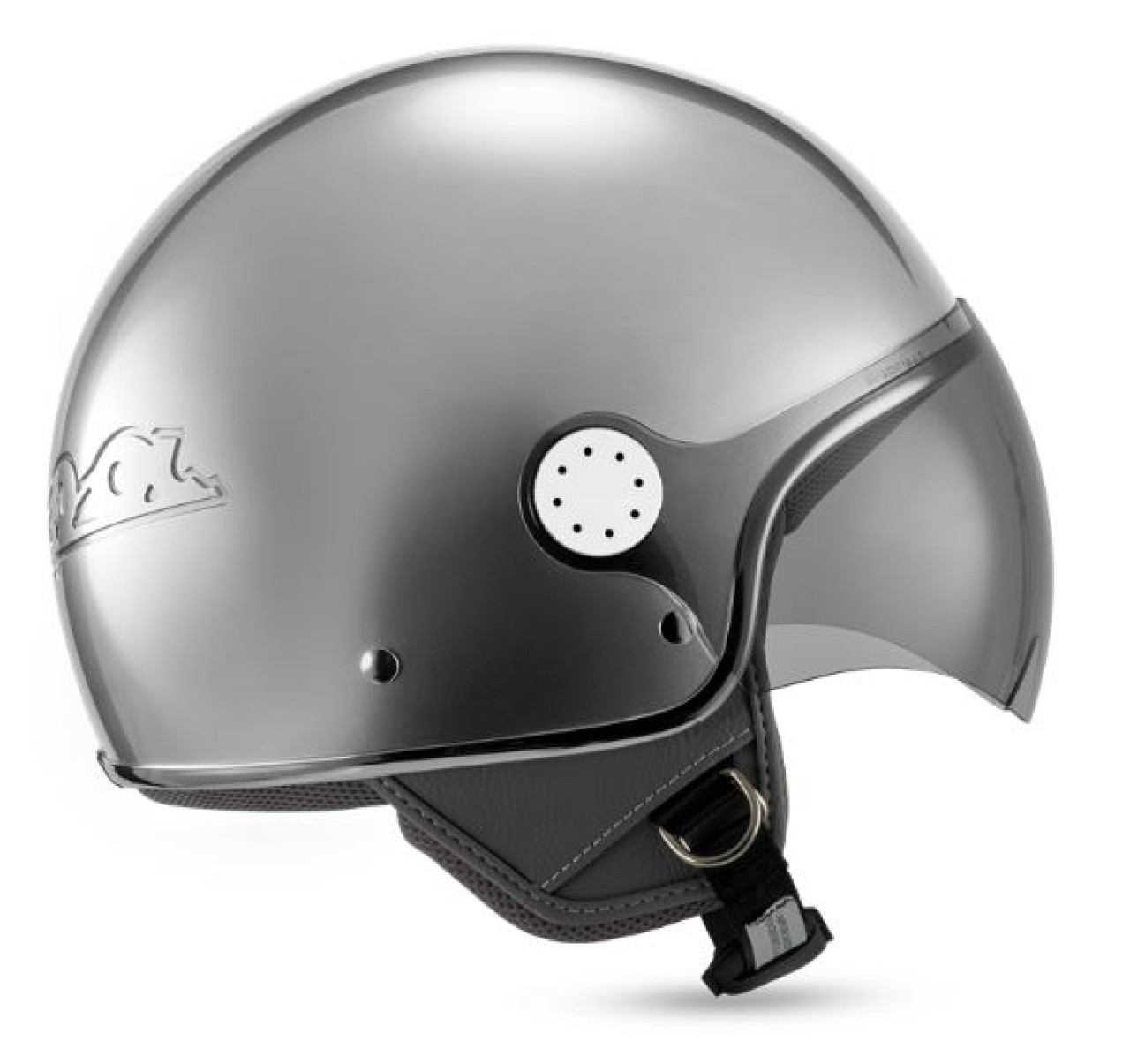 Vespa Jethelm Visor 4.0 DEC Blade silber matt