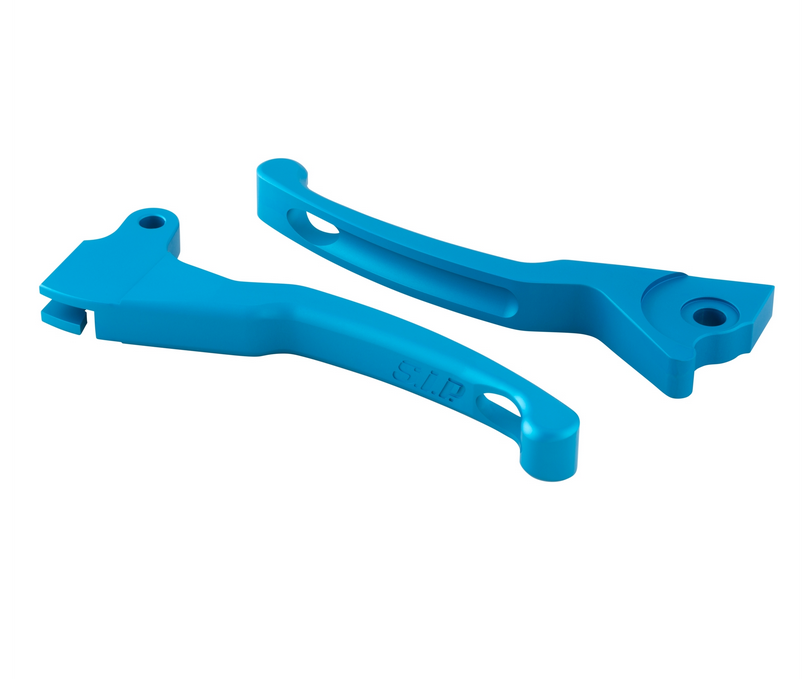 Sporthebel Set Bremse Shorty für Vespa LX /​LXV /​S /​Primavera /​Sprint 50-150ccm, blau matt
