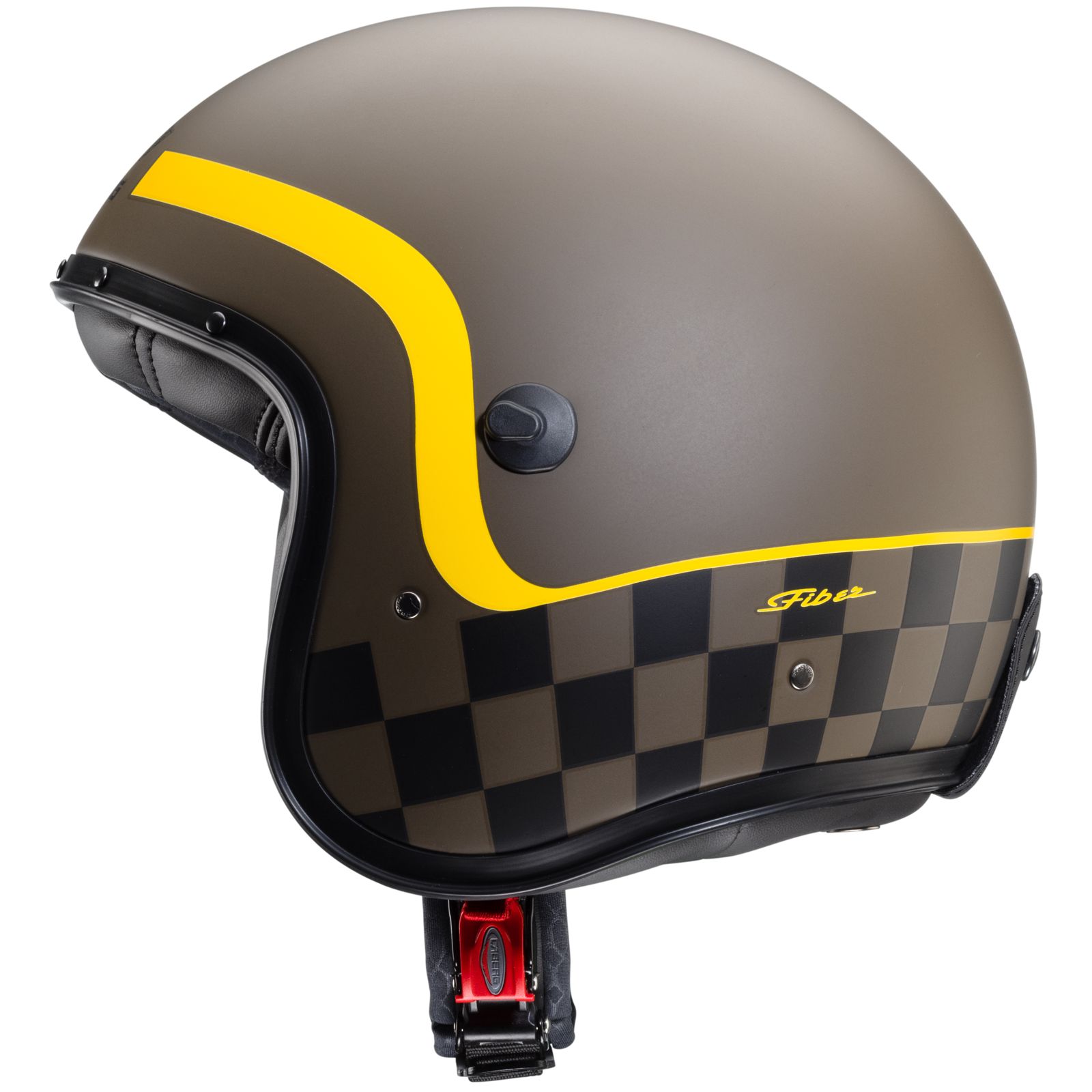Caberg Helm Freeride Formula, matt-braun/mustard-gelb