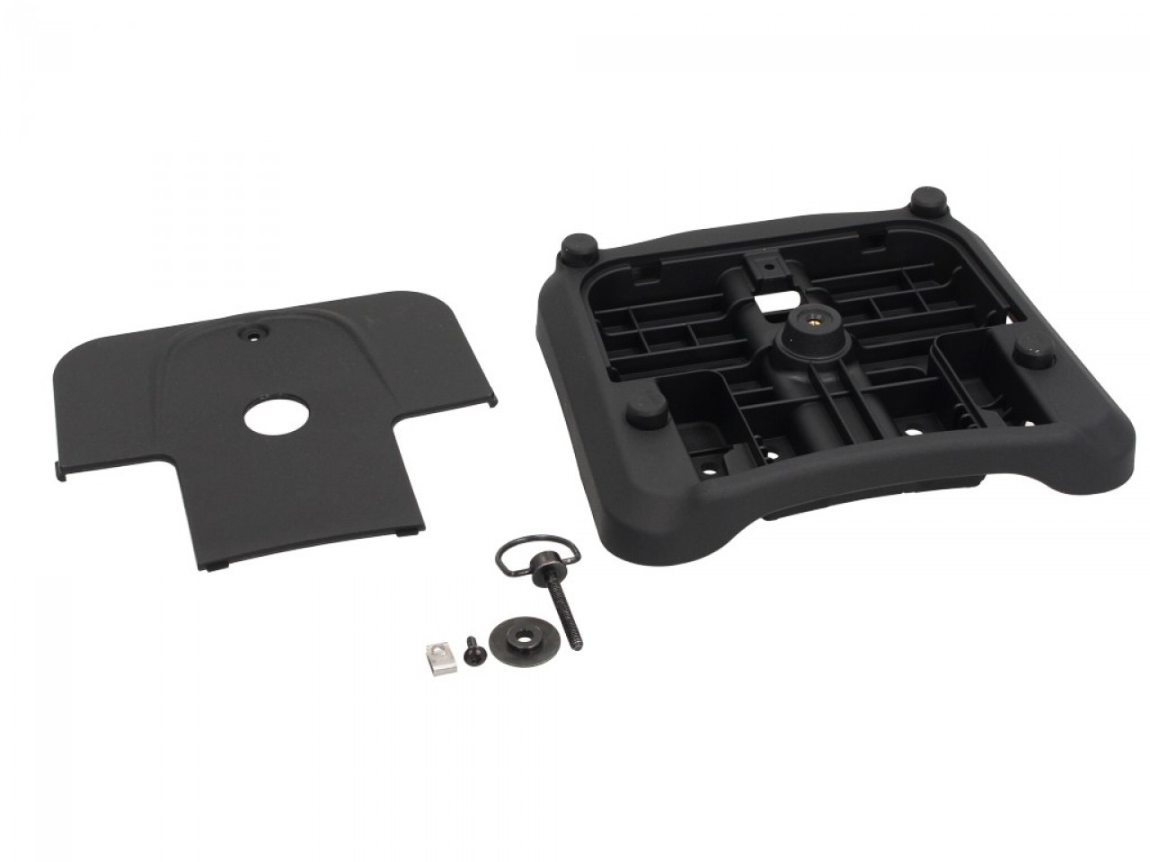Topcase 37L für Beverly Original Piaggio - NERO CARBONIO (POLICE) 93/B