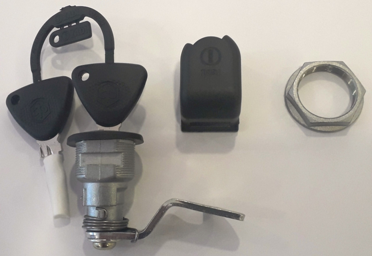 Schlosssatz Ersatzteilset für Piaggio 37 Liter Topcases CM2775**