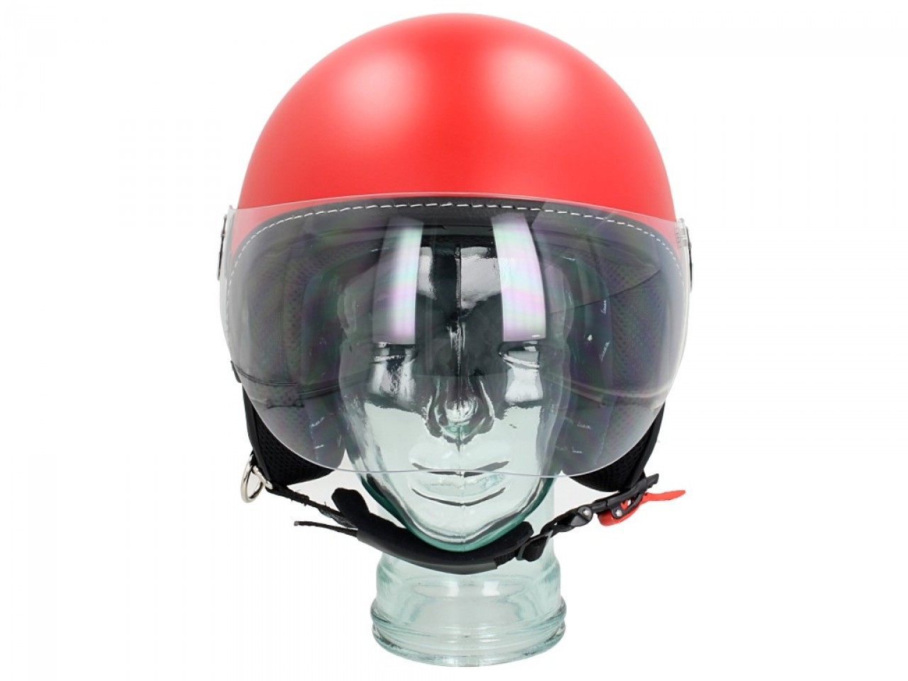 Vespa Jethelm Visor 3.0 rot profondo