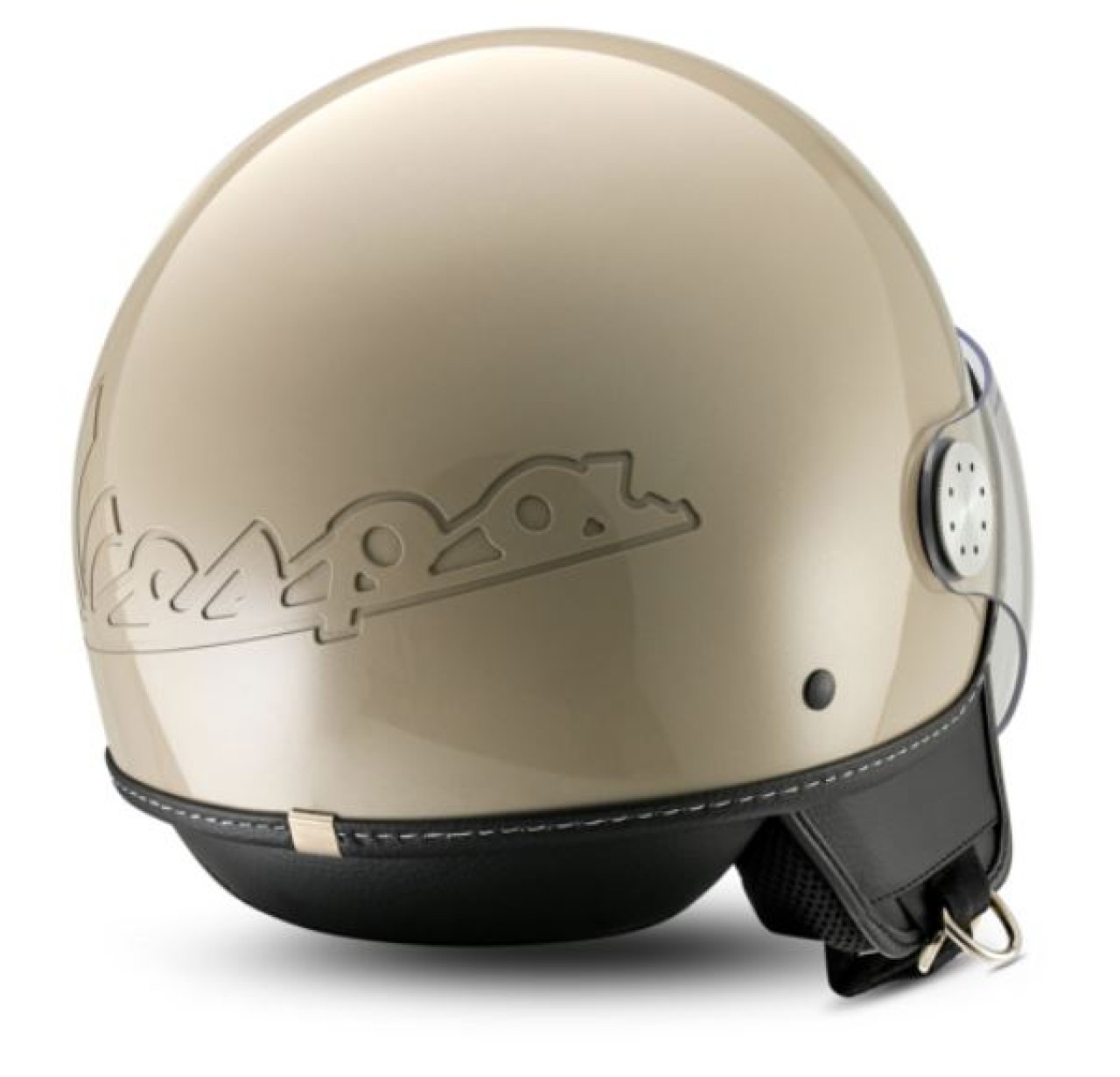 Vespa Jethelm, Vespa Visor LangHe, beige glänzend (Q01)