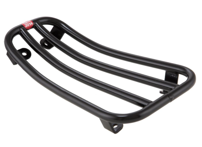 Gepäckträger Durchstieg schwarz für Vespa Primavera/​Sprint 50-150ccm