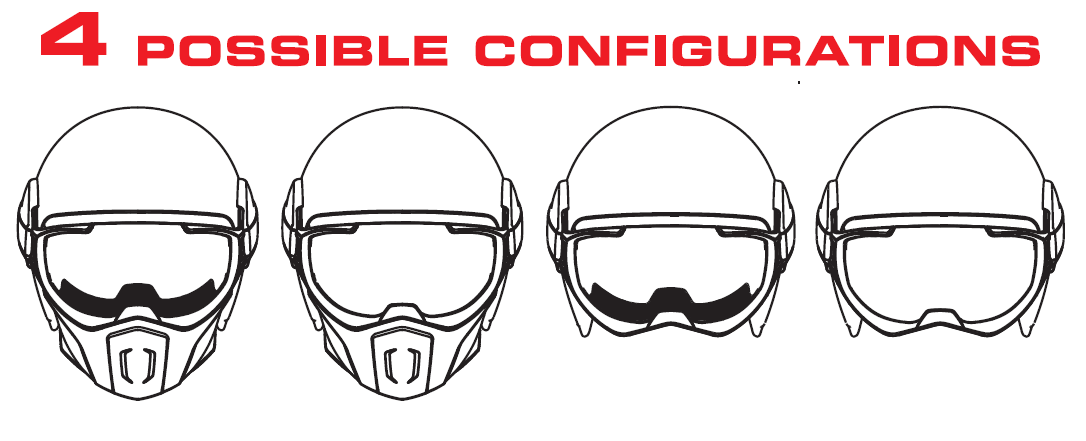 Caberg Helm Ghost, matt-grün