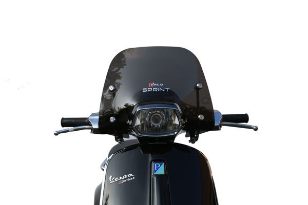 Windschild Faco klein für Vespa Sprint - getönt