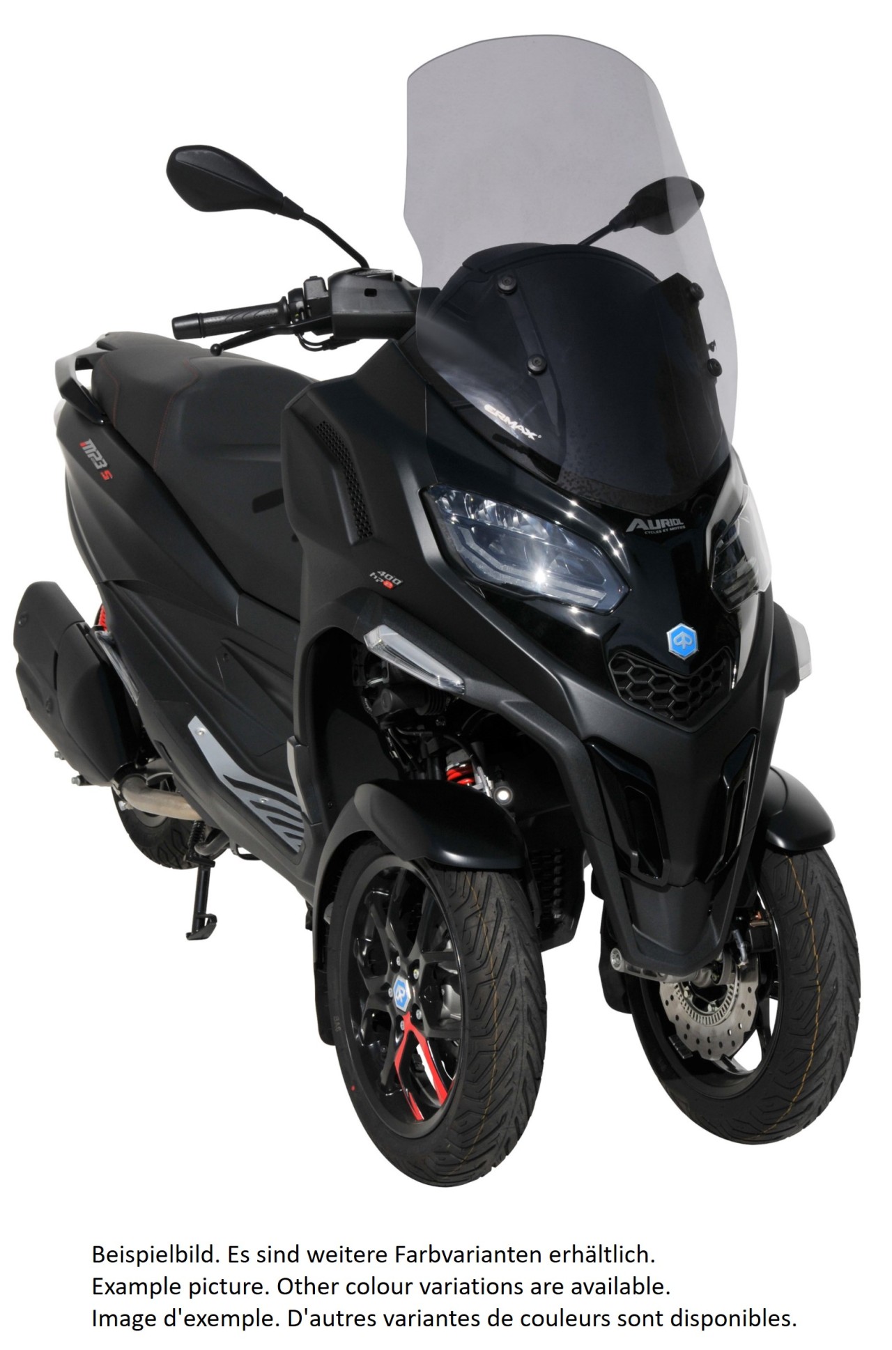 Windschild ERMAX Touring für Piaggio MP3 400 / 530 HPE (22-), getönt