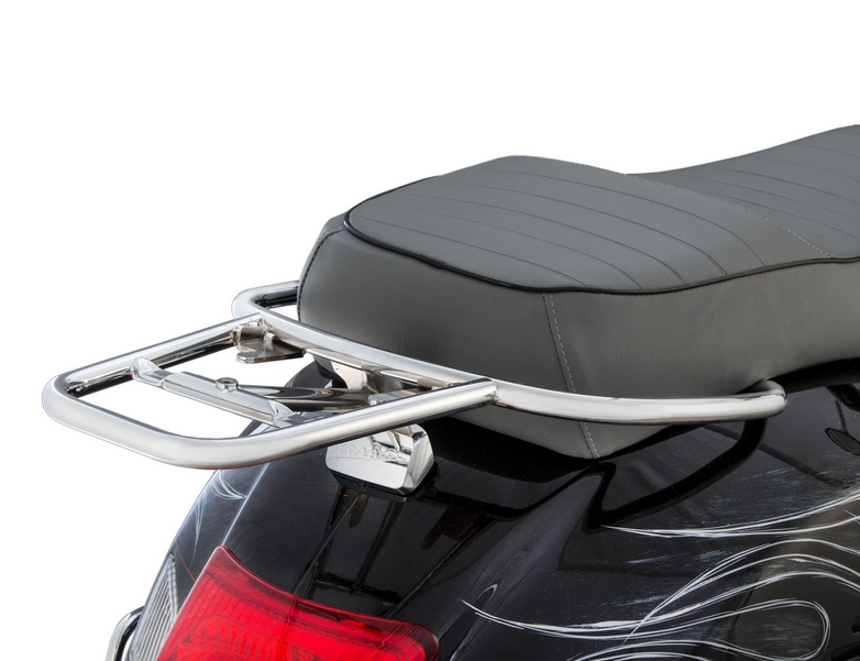 Gepäckbrücke hinten für Vespa GTS /​GTS Super /​GTV /​GT 60, 125-300ccm, chrom