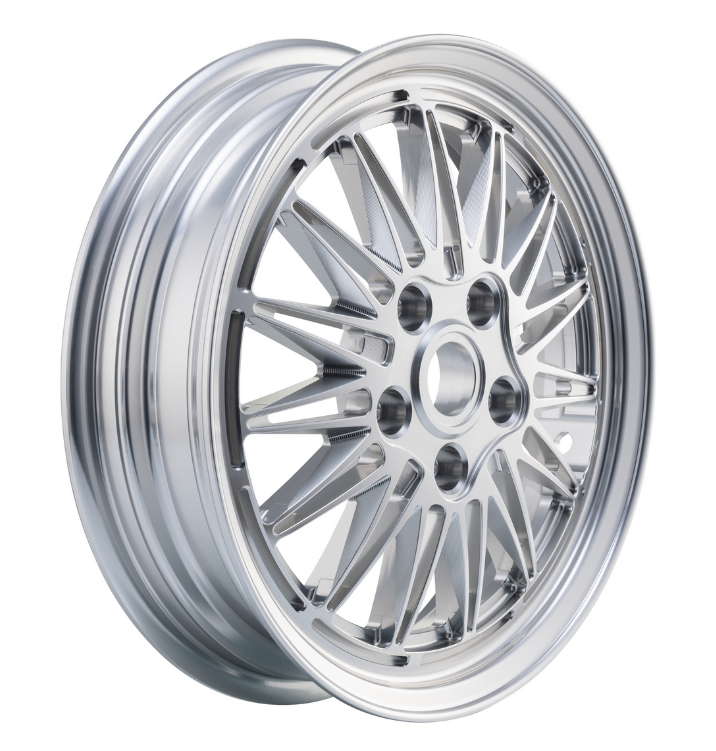 Felge Comb 3 vorne/hinten 12" für Vespa GTS/​GTS Super/​GTV/GT/946 125-300ccm, silber