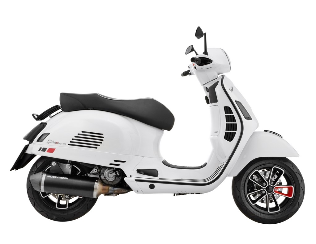 Gepäckträger hinten 70's für Vespa GTS/​GTV/GT 125-300ccm 4T LC, schwarz matt