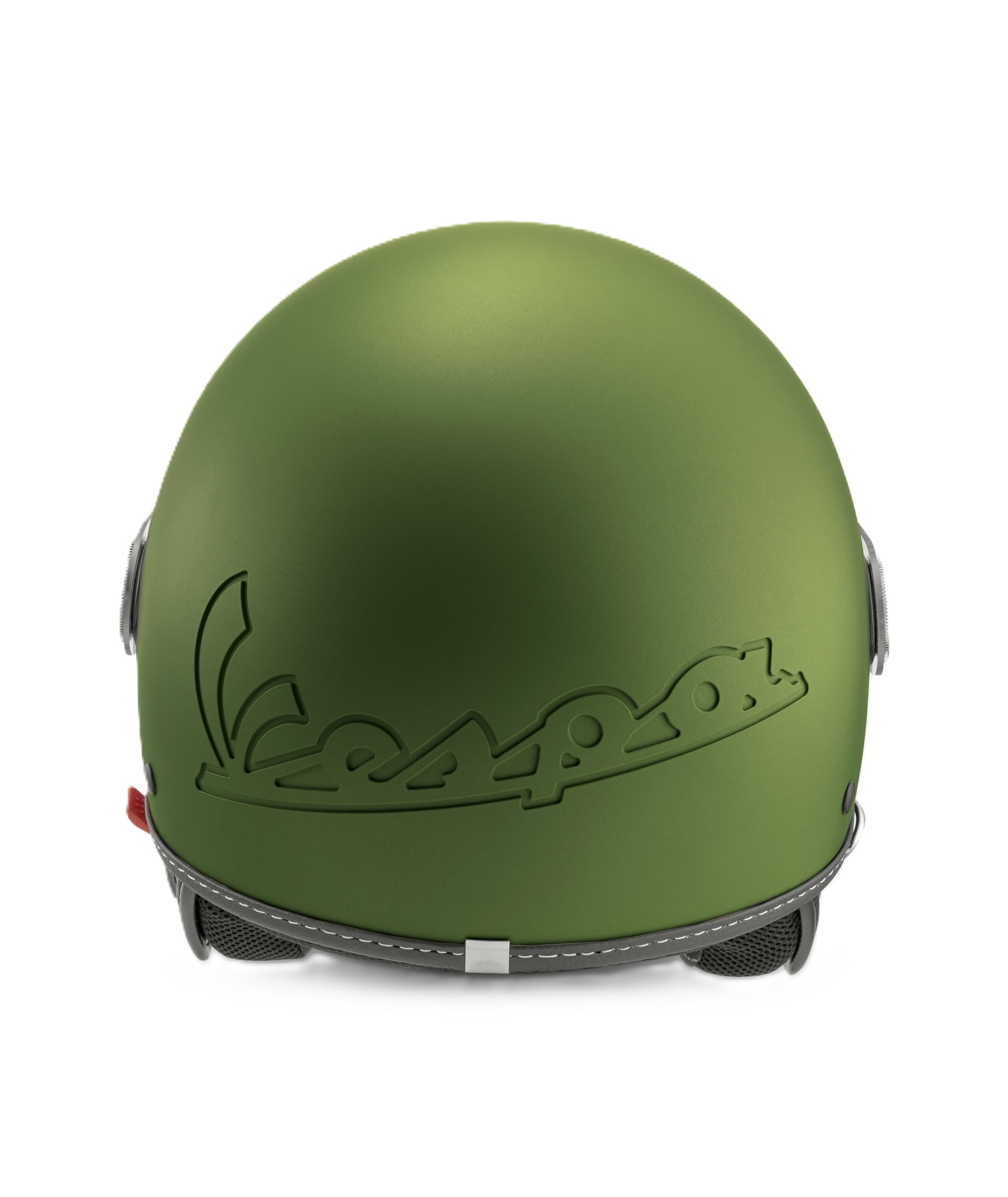 Vespa Jethelm, Vespa Visor LangHe, grün matt (V29)