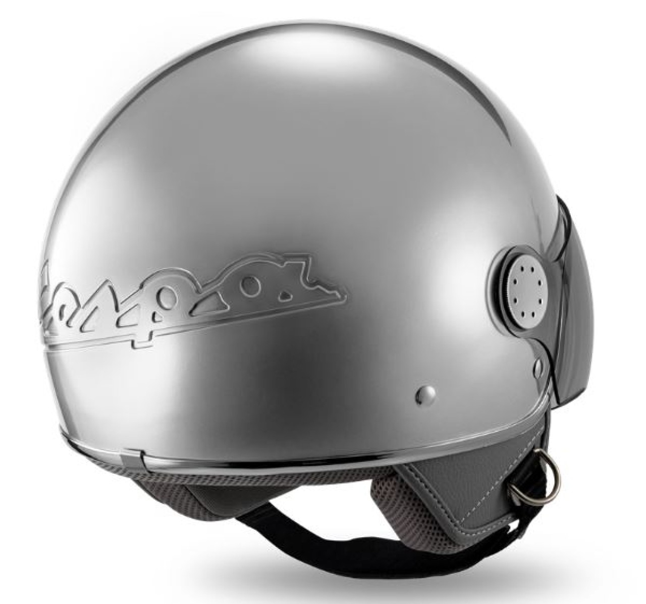 Vespa Jethelm Visor 4.0 DEC Blade silber matt