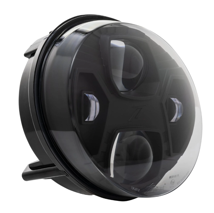 Scheinwerfer ZELIONI Black Edition LED für Vespa GTS/​GTS Super HPE 125-300 (19-22), schwarz