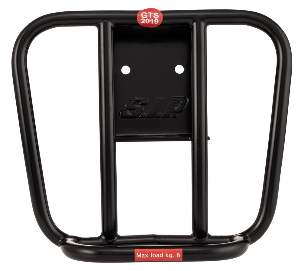 Gepäckträger hinten 70's für Vespa GTS /​ GTS Super HPE 125-300 ('19-), schwarz glänzend