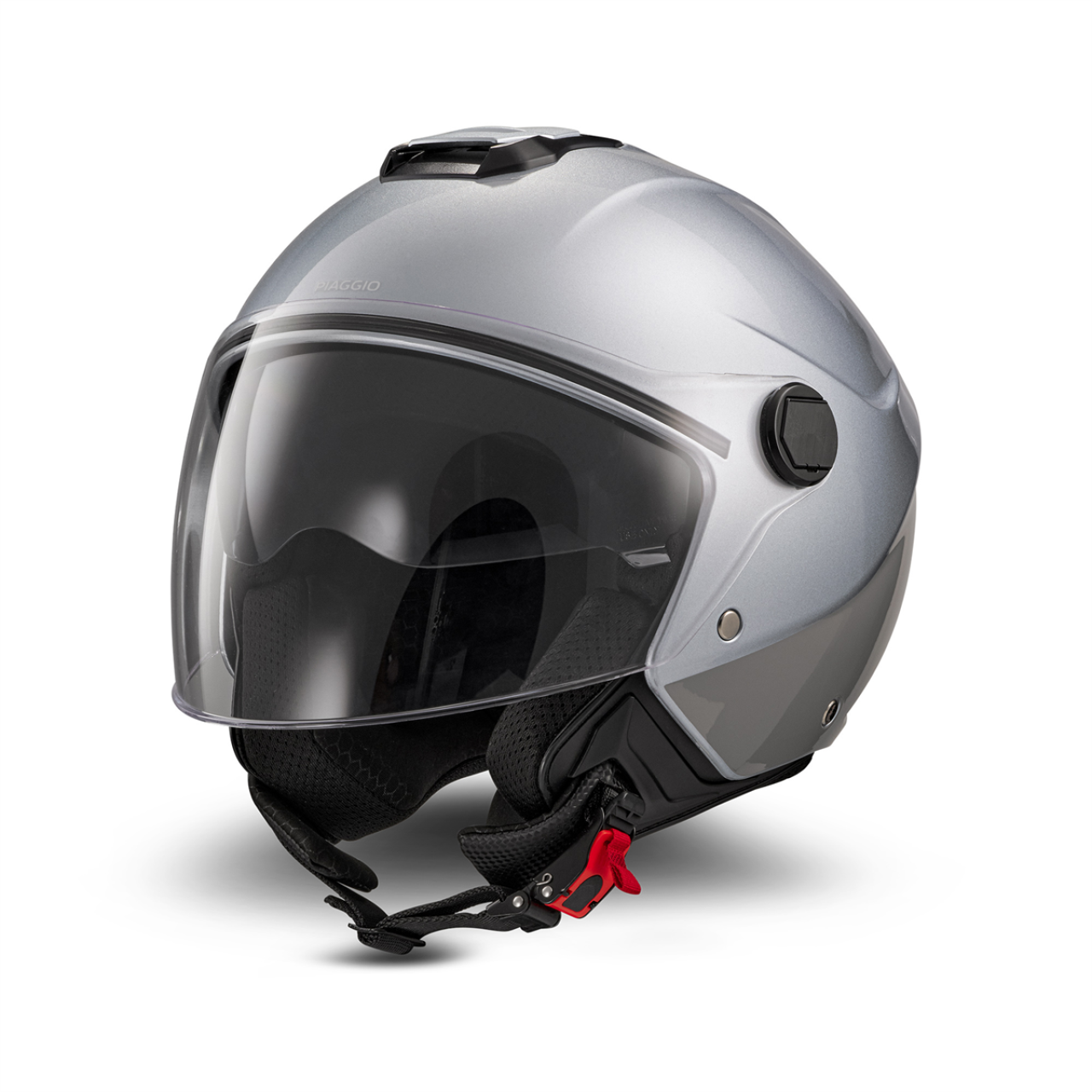 Piaggio Jethelm Demi Jet UL01 grau glänzend