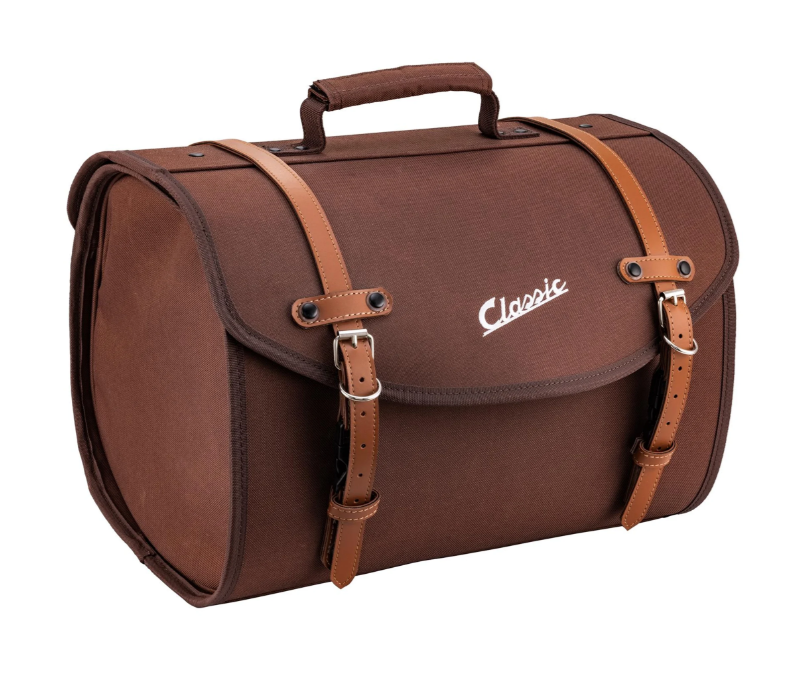 Tasche "Classic" groß für Vespa, Nylon, tobacco braun
