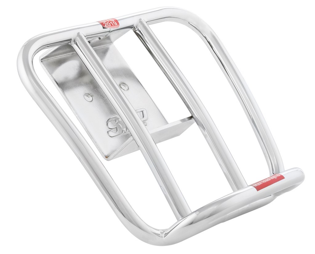 Gepäckträger hinten 70's für Vespa GTS /​ GTS Super HPE 125-300 ('19-), chrom