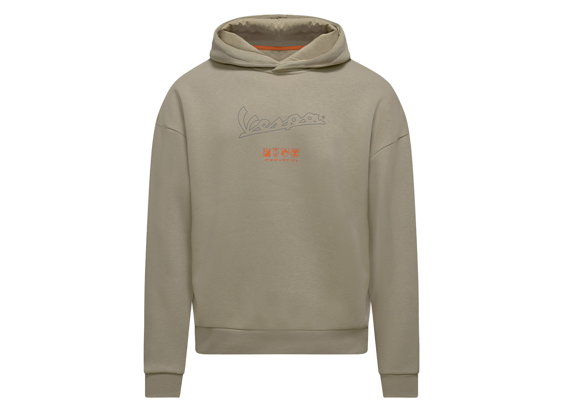 Vespa Hoodie Nomad beige DEC-Kollektion