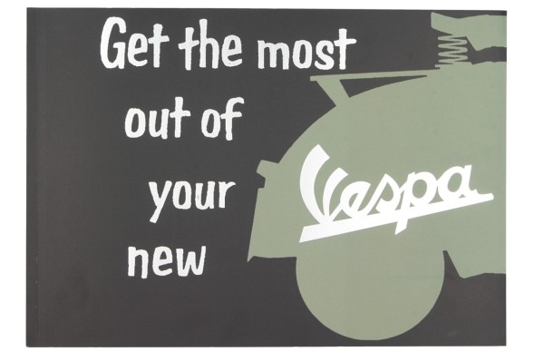 Vespa Notizblock DIN A4, Vespa Get the most