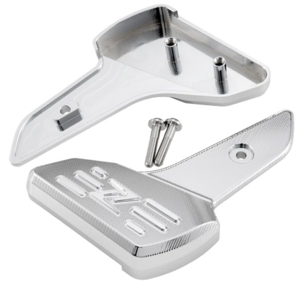 Fußrasten rechts und links für Vespa Primavera/​Sprint 50-150ccm 2T/​4T AC, chrom