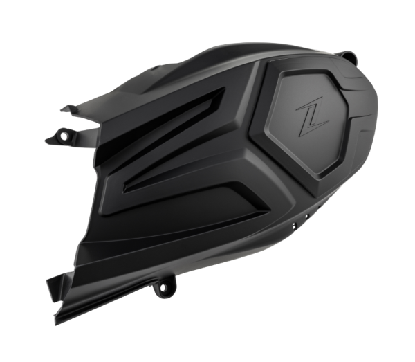 Abdeckung Variodeckel ZELIONI für Vespa GTS/​GTS Super/​GTV HPE 300ccm, schwarz matt