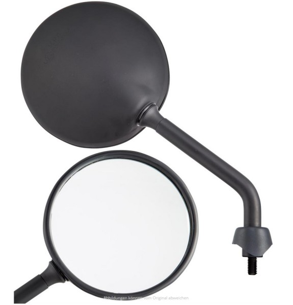 Spiegel Shorty schwarz matt, rechts und links für Vespa GTS /​ GTS Super HPE 125/​300 ('19-)