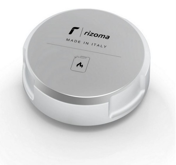 Tankdeckel RIZOMA für Vespa, silber