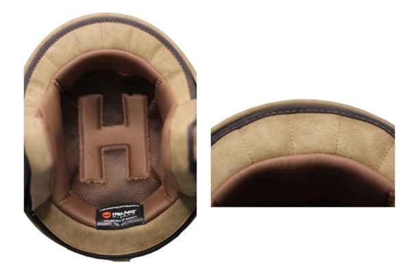 Helmo Milano Innenpolster beige für VaPensiero, Veloce