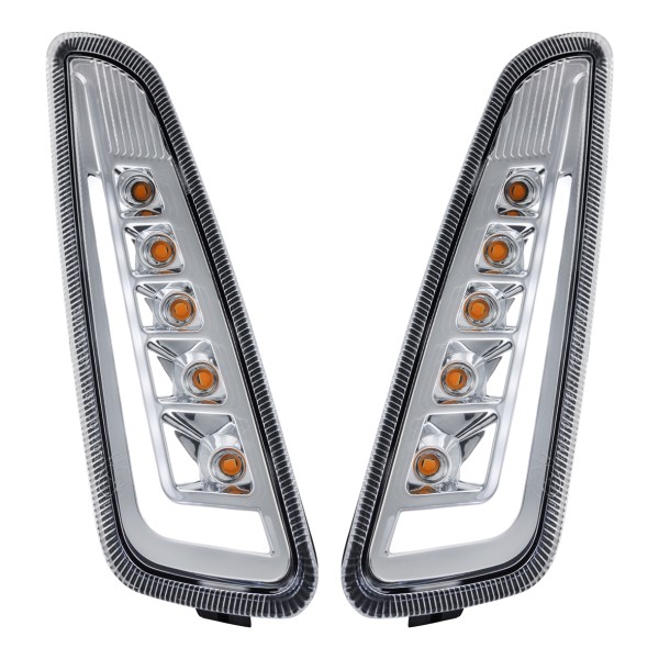Blinker Kit vorne links / rechts LED klar für Vespa Primavera /​ Sprint 125-150ccm SIP Style