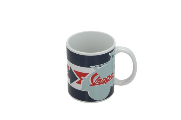 Vespa Tasse blau