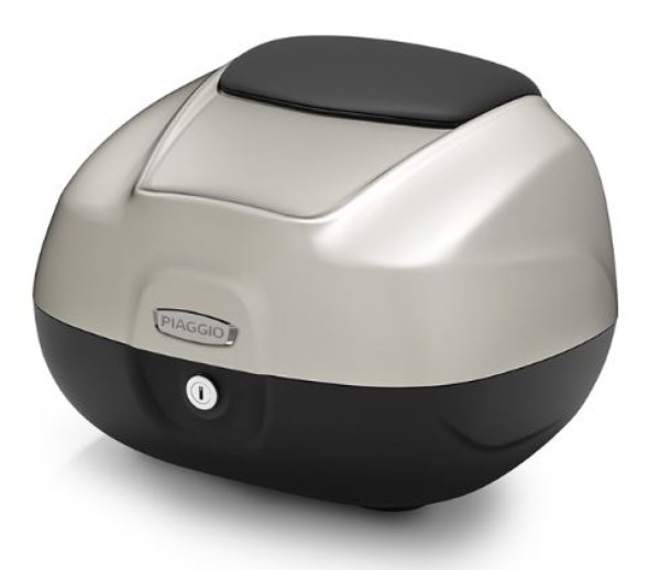 Top Case 37L für Piaggio MP3 HPE 400/530 / Medley Sport 125/200 - grau matt G07