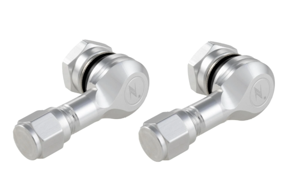 Ventileinsatz ZELIONI für schlauchlos Reifen/Felge 80°, silber