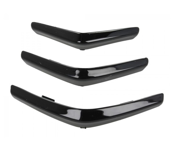 Lüftungsgitter schwarz glanz für Vespa Sprint