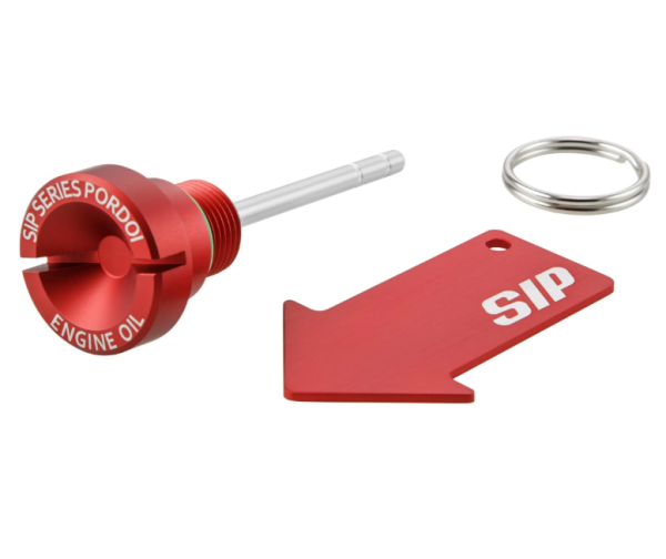 Öleinfüllschraube Motoröl für Vespa GTS Super 125ccm 4T LC Euro 3 (09-16), rot matt