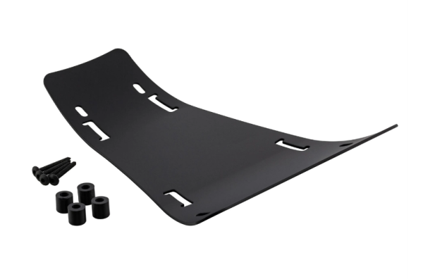 Gepäckträger Durchstieg Footplate 2.0 für Vespa GTS/​GTS Super/GTV/GT, schwarz matt